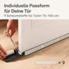 Zugluftstopper für Türen 70-100cm Waschbarer Stoff - Produktbild-Vorschau 3