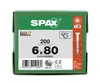 SPAX Universalschrauben T30 200 St. Produktbild-Vorschau 20
