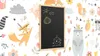 Lavagna nera da gesso 60x40 cm con cornice in legno ECO Anteprima dell’immagine prodotto 5