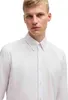 Herren Langarmshirt Weiss – Regular Fit mit Stilvollem Produktbild-Vorschau 7