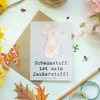 Mr. & Mrs. Panda Grußkarte Zauber der Polsterin - Grau Produktbild-Vorschau 3