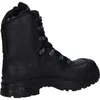 A black work boot shown from the side. Produktbild-Vorschau