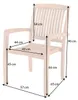 riess-ambiente Gartenstuhl EMPIRE TEAK natur massives Produktbild-Vorschau 2