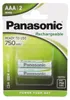Panasonic - Batteria 2 x tipo AAA - (ricaricabile) - 800 Anteprima dell’immagine prodotto 3