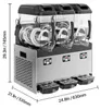 SucceBuy 12Lx3 Kommerzielle Slushy-Maschine, Produktbild-Vorschau 8