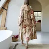 Pip Studio Bademantel Secret Garden Khaki M Produktbild-Vorschau 10