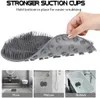 Silikon Matte Badematte, Fußbürste Dusche Fußmassagegerät, Produktbild-Vorschau 4