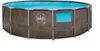 Mountfield Elite Rattan-Rahmen-Pool 4,88 × 1,22 m, dunkles Produktbild-Vorschau 3