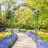 COSTWAY Rosenbogen halbrund, Gartenbogen Metall für Produktbild-Vorschau 8