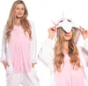 Damen Schlafanzug Einteiliger Kigurumi Onesie Einhorn Produktbild-Vorschau 1