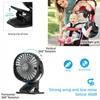 360° Mini USB Ventilator Akku Clip Fan Tischventilator mit Produktbild-Vorschau 8