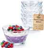 12x Dessertschalen Glas 300 ml – Stapelbare Glasschalen Set Produktbild-Vorschau 1