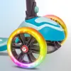 Kinder Roller Kinderscooter Dreiradscooter mit LED Räder Produktbild-Vorschau 6