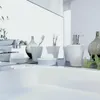 Spirella Zahnputzbecher Zahnbürstenhalter "Max Light" Weiss Produktbild-Vorschau 2