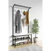 Skohylde | Mål ca. H. 190 x B. 90 x D. 30 cm | Tøjstativ i Produktbild-Vorschau 3