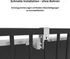 Pre 2 solárne moduly Prémiová montážna sada balkón terén Náhľad obrázku produktu 12