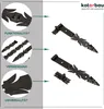 KOTARBAU® Ladenband Schmiedeeisen mit Kloben 400 mm Türband Produktbild-Vorschau 3