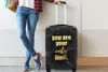 MuchoWow® Koffer Handgepäck Trolley Rollkoffer Kleine Produktbild-Vorschau 5