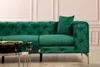 Hanah Home, Como- HLN1133, vert, canapés-lits, structure : Voir les images du produit 3