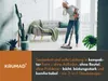 KRUMAD Vysávač 600 W - bezvreckový vysávač na podlahy s Náhľad obrázku produktu 6