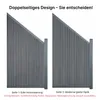 MinteChill WPC Gartenzaun, Sichtschutzzaun 273x185cm mit Produktbild-Vorschau 2