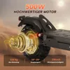 E-Scooter T4 Offroad Elektroroller | 500 Watt Motor, starke Produktbild-Vorschau 8