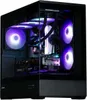 ATX Semitower Gehäuse Schwarz mit 3x A-RGB Lüftern, USB-C, Produktbild-Vorschau 1