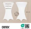 Deuba Set da 5 Rivestimenti Elastici per Tavoli Bar Ø 60-65 Anteprima dell’immagine prodotto 10