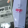 A product packaging and a smartphone screen are shown side-by-side. Produktbild-Vorschau