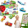 Magnetisches Lernfahrzeug-Set - Transportspiel für Kinder Produktbild-Vorschau 1