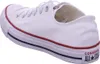 A white Converse All Star sneaker shown from the side. Voir les images du produit