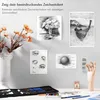 Professionelles 52-teiliges Zeichenset mit hochwertigen Produktbild-Vorschau 7
