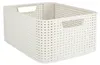 Curver Koszyk Z Pokrywą Rattan Style M Kremowy Podgląd zdjęcia produktu 10