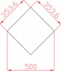 Rahmenloser Facettenspiegel Hochwertiger Wandspiegel - Wand Produktbild-Vorschau 6