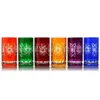 Longdrinkglas Schleuderstern 340ml gelb Produktbild-Vorschau 2