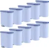 A collection of water filter cartridges arranged in rows against a white background. Náhled obrázku produktu