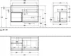 Villeroy & Boch G111HGHB Waschbeckenunterschrank Finion G11 Produktbild-Vorschau 2