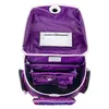 An open backpack is shown from a top-down view against a white background. Produktbild-Vorschau