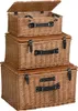 Set de paniers en osier CampFeuer, 3 pièces, panier en Voir les images du produit 1