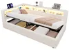 Sofá cama de 90x200 cm, con espacio de almacenamiento Vista previa de la imagen del producto 5