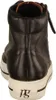 Paul Green 4024-027 Damensneaker hoch, Schwarz/Cognac, Produktbild-Vorschau 4