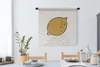 MuchoWow® Wandteppich Wandbehang Sommer - Zitrone - Gelb Produktbild-Vorschau 2