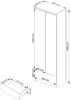 AKORD Furniture Factory RP0PREGOLC008, 4 Regale, Matt, 16 Produktbild-Vorschau 10