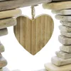 Appendiabiti decorativo cuore driftwood stile casa di Anteprima dell’immagine prodotto 4