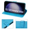 Handy Tasche für Samsung Galaxy S23 Handyhülle Blumen Hülle Produktbild-Vorschau 3