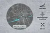 MuchoWow® Mauspad Mousepad Stadtplan - Karte - Ingolstadt - Produktbild-Vorschau 2