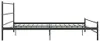 vidaXL Posteľný rošt Grey Metal 180 × 200 cm Náhľad obrázku produktu 3