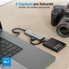 VOOMY USB-C Hub 4-in-1 – HDMI 4K @30Hz – USB-C PD 100W – 2x Produktbild-Vorschau 3