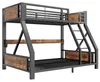Stapelbed 90x200/140x200 cm, metalen bed met Productafbeelding-voorbeeld 16