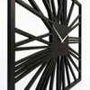 Orologio da parete Loft Square z226-1-2-x, 80 cm nero Anteprima dell’immagine prodotto 3